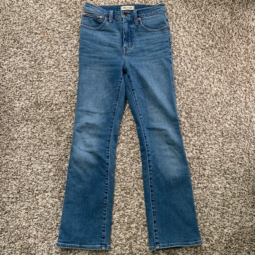 Madewell Cali Denim-Boot Jeans in Dorrance Wash : TENCEL Denim Edition Size 24